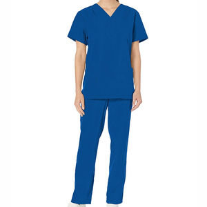 Uniformes de enfermera unisex personalizados conjuntos médicos cómodos uniformes de hospital de manga corta - Product Image 3