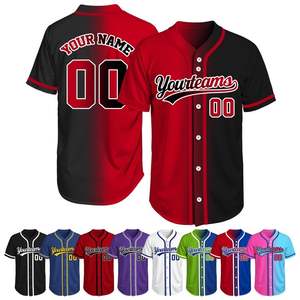 Camisetas de béisbol personalizadas para equipo, camisetas de béisbol unisex para hombre con logotipo personalizado y diseño de impresión - Product Image 6