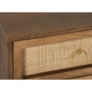 Chevet en bois massif moderne Kusum Art, design personnalisable pour la maison, l'hôpital, le salon, l'entrée, meubles de chambre à coucher élégants - Product Image 6