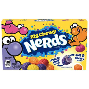 Caramelos Nerds Mini a Granel (50 Cajas) (Fresa) en Caja de Regalo, Caramelos Nerds, Caramelos de Maíz con Cáscara Arcoíris, 11 oz - Product Image 3