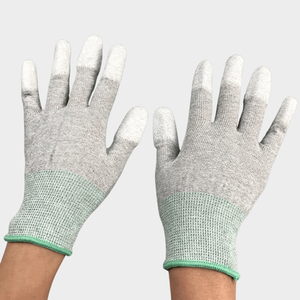 Guantes recubiertos de poliuretano antiestático para protección de manos y brazos - Product Image 2