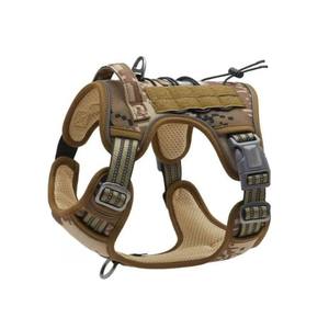 Collier pour chien de grande taille en nylon et polyester, réfléchissant, réglable, anti-traction, imprimé moderne classique, toutes saisons, fabriqué au Vietnam - Product Image 1