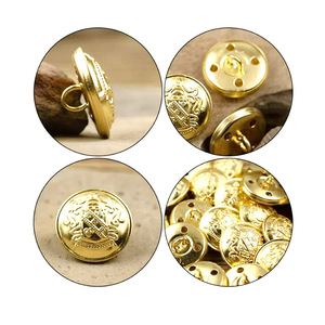 Boutons en laiton d'accessoires d'uniforme de cérémonie de haute qualité - Product Image 5