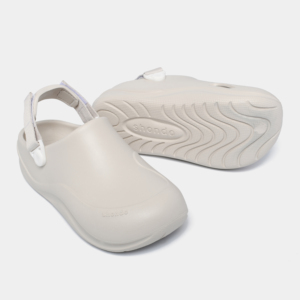 Unisex Trắng suke EVA Guốc & mules không thấm nước chống trượt dễ dàng di chuyển với biểu tượng tùy chỉnh hàng ngày thoải mái đóng ngón chân - Product Image 5