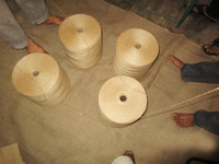 8lbs 1 capa CRM calidad yute hilo 100% yute exportación comercio asociado hecho en Bangladesh ETA