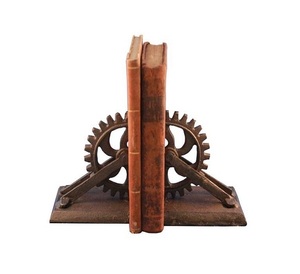 Organizador de escritorio de Metal para oficina en casa con estilo artístico, estantería decorativa, sujetalibros para biblioteca escolar, barcos, herramientas para estudiantes - Product Image 6