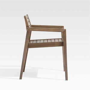 Modern Traditional Design Outdoor <b>Teak</b> Wood Dining <b>Chair</b> for <b>Garden</b> Hotel Living Room School Hospital Apartment Furniture - Product Image 6