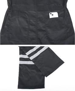 Overoles reflectantes personalizados de alta visibilidad para Trabajadores viales y nocturnos Overoles DE SEGURIDAD ANSI Clase 3 con cinta Ropa DE TRABAJO Overoles de algodón - Product Image 6