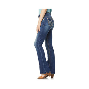 Pantalones Vaqueros Elásticos Ajustados para Mujer, Venta al por Mayor OEM, 2026, Buena Calidad, Moda, Pantalones de Mezclilla Azules para Mujer - Product Image 2