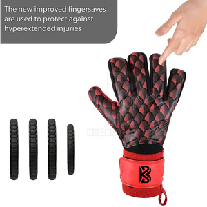 Guantes de Portero Profesionales de Alta Calidad, de Cuero Transpirable y Ligero, Personalizables, Servicio OEM - Product Image 6