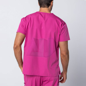 Conjunto de Traje Quirúrgico Suave y Limpio, Material de Algodón Suave, Ecológico, Ligero, para Uso Hospitalario Masculino, Cómodo, Personalizable, de Alta Calidad - Product Image 3