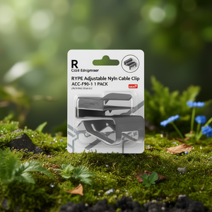 Clip de câble en nylon réglable de type R ACC-F90-1, 1 paquet - Product Image 3