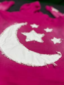 Ensemble de survêtement en polaire délavé à l'acide avec broderie en détresse Ensembles de survêtement évasés légers à capuche solides de qualité supérieure - Product Image 6