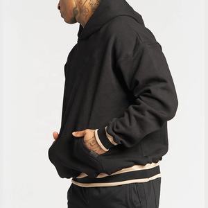 Haute qualité hommes sweats à capuche sweats unisexe Streetwear pull en gros sweats à capuche personnalisés broderie Logo blanc hommes sweats à capuche - Product Image 2