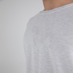 T-Shirt à manches longues et col rond pour hommes, vente en gros, confortable, 95% coton, 5% élasthanne, tricoté, fournisseur de BD - Product Image 5