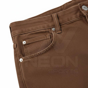 Pantalones de Hombre al por Mayor de Estilo Único para Venta en Línea, Pantalones Vaqueros Lavados con Diseño Personalizado - Product Image 5