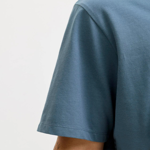 High Quality 100% Cotton Unisex Custom Men's T-Shirts Adult Streetwear <b>Blank</b> Print Logo Classic Unisex Drop Shoulder Casual - Product Image 4