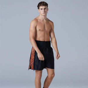 New Custom Front Logo Fighting Shorts Latest Design Boxing UFC MMA Grappling <b>Arm</b> Fight Martial Art Thai Shorts Custom Color Size - Product Image 2