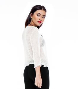 Tricotage décontracté pour femmes vêtements d'été Bali vêtements colorés 100% rayonne personnalisé Bali fabricant KN001-002RK-1 à tricoter - Product Image 3