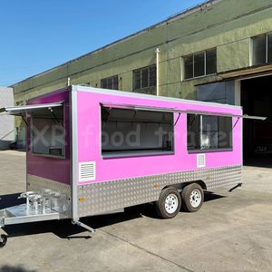 À vendre : Camion de restauration mobile personnalisé, entièrement équipé, cuisine commerciale, remorques de vente de nourriture pour la restauration rapide - Product Image 6