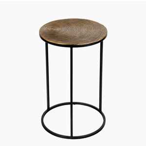 Ensemble de tables basses modernes en bois avec cadre en métal pour le salon et la chambre à coucher, meubles de maison - Product Image 4