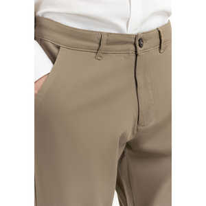 Pantalon de costume kaki coupe ajustée MN-TRC-WS25-019 Confort et style exquis - Product Image 2