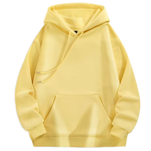 Sudadera con Capucha de Alta Calidad, 100% Algodón, Corta, Ecológica, de Forro Polar Grueso para Invierno, Unisex, Estilo Urbano Desgastado, 430 Gramos, para Hombre - Product Image 4