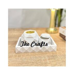 Quemador de incienso de madera Mabkhara con caligrafía, juego de cuatro Mabkhara de diferentes colores para uso doméstico y aromatización del hogar. - Product Image 6