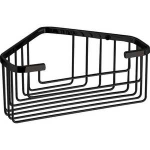Matt Black Corner Soap Dish for Shower Stainless Steel Wire Design Bath & <b>Toilet</b> Supply <b>Product</b> - Product Image 1