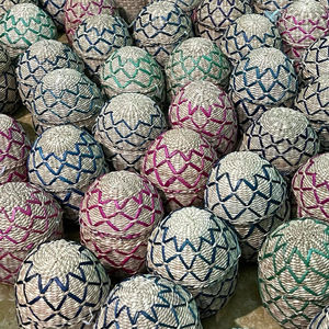 Seagrass hecho a mano huevo de Pascua decoración venta al por mayor - Product Image 3