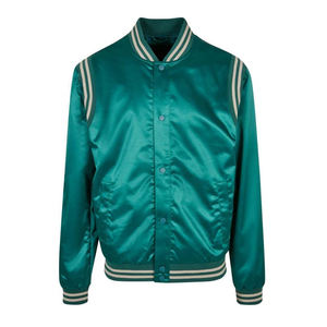 Chaquetas Varsity Letterman de Alta Calidad, Cuerpo de Lana, Mangas de Cuero Genuino, Frente Alto, Ropa de Invierno, Chaqueta Elegante para Hombre - Product Image 1