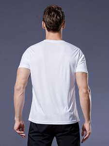 2025 hommes Slim Fit Compression vêtements meilleure qualité pas cher prix manches courtes T-Shirts Streetwear Style - Product Image 3