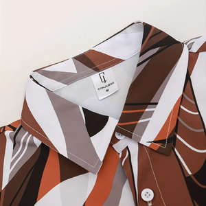 Ensemble de vêtements de sport d'été deux pièces pour hommes Vêtements d'extérieur décontractés en nylon respirant à séchage rapide avec logo personnalisé Ensemble assorti à la mode - Product Image 3