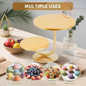 Soporte para Pasteles de Metal Duradero con Diseño Premium, Apto para Pastelerías, Cafeterías y Uso Doméstico - Product Image 2