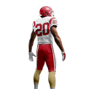 Uniforme de football américain de haute qualité personnalisé 2025 Élastique Polyester Spandex Imprimé OEM Sports Wear XL Plus Number Shirts - Product Image 4