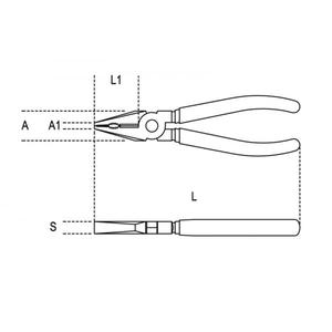 BETA Heavy-Duty Combination <b>Pliers</b> with Slip-Proof Double Layer PVC Coated Handles Industrial Finish Multi-Pack - Product Image 3