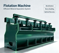 Machine de flottation à vendre – Équipement minier haute efficacité pour la séparation et la récupération de concentrés d'or et de cuivre