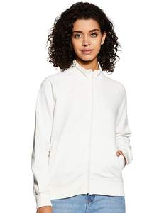 เสื้อสเวตเตอร์คอปกคอกลมผ้าคอตตอนโอเวอร์ไซส์สำหรับผู้หญิงเสื้อสวมหัวแขนยาวเสื้อสวมหัวขนาดใหญ่สำหรับฤดูหนาว - Product Image 1