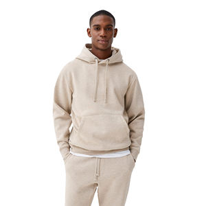 Ensemble de survêtement en coton de haute qualité personnalisé pour hommes, sweat-shirts et pantalons de survêtement, coupe régulière, décontracté, séchage rapide, écologique - Product Image 2
