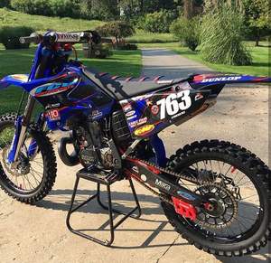 Moto de rue allemande d'occasion, 4 temps, haute vitesse, blanche - Product Image 3