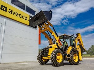 รถแบคโฮแบบมือสอง420F รถตักตีนตะขาบตีนตะขาบขับเคลื่อน4x4แบบขับเคลื่อนได้สูง - Product Image 5