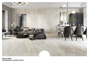 Azulejos de losa de mármol brillante de porcelana de 1200x1800mm de calidad superior moderna Diseño de precisión para paredes de salón Pisos Ladrillo refractario - Product Image 3