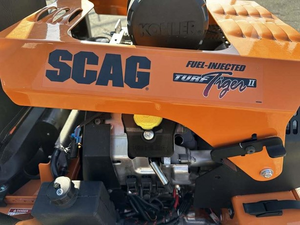 เครื่องตัดหญ้าแบบนั่งขับ SCAGG STTII-72V-38CH-EFI Turf Tiger II Zero Turn ขนาด 38 แรงม้า เครื่องยนต์ Kohler Command Pro EFI ขนาด 72 นิ้ว สำหรับงานพาณิชย์ ลดราคา - Product Image 5