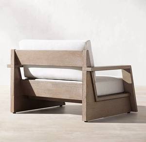 Foshan Factory Solid Teak Sofa Suite-Impermeable a prueba de sol, adecuado para patios, terrazas, villas y vestíbulos de hoteles - Product Image 3