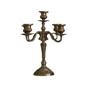 Decorative Multi Arm Metal <b>Candelabra</b> Perfect for Interior Styling Elegant Events Candlelight Settings and Home Decor - Product Image 2