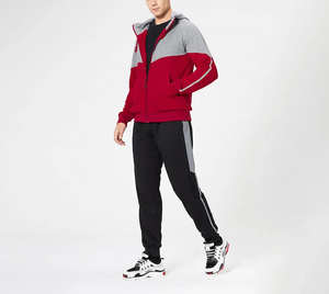 Movatextile ชุดกีฬาสำหรับผู้ชายดีไซน์ใหม่ชุดวอร์มผ้าคอตตอน100% เรียบระบายอากาศเข้ารูป - Product Image 2