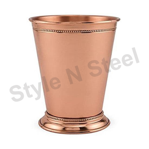 Mint Julep Cup Cuivre Couleur Acier Inoxydable Cuivre Mint Julep Cup Cuivre Plaqué Mojito Mint Julep Cup - Product Image 2