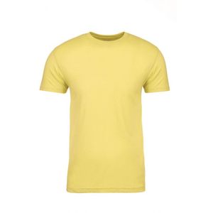65% Polyester, 35% Combed <b>Ring</b>-Spun Cotton T Shirts Collar Crew Neck Classic XS-3XL Poly Cotton Jersey T Shirt - Product Image 5