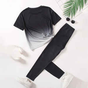 Streetwear personnalisé pour femmes, T-shirt à épaules tombantes, Robe en coton unie, T-shirts longs à sublimation ample pour femmes - Product Image 3