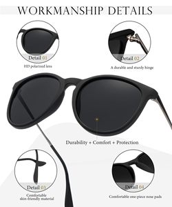 Người Đàn Ông Của Chất Lượng Cao Uv400 Kính Mát Ánh Sáng Trọng Lượng Ray Cổ Điển Kính Mát Sang Trọng Cho Ngoài Trời Mặt Trời Lái Xe Câu Cá PC Tac Hot Bán - Product Image 5